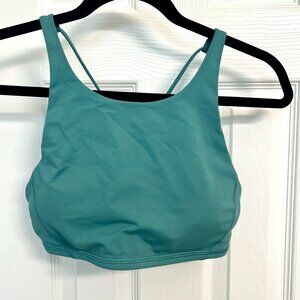 Lululemon High Neck Bra Bluish/ Green